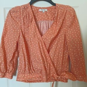 Madewell Wrap Stars top